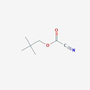 B14491374 2,2-Dimethylpropyl carbonocyanidate CAS No. 63934-50-9