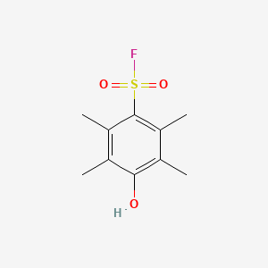 B14491420 4-Hydroxy-2,3,5,6-tetramethylbenzene-1-sulfonyl fluoride CAS No. 63292-94-4