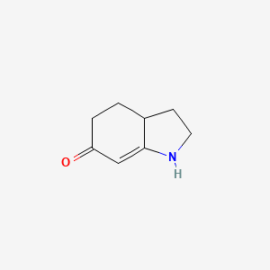 1,2,3,3a,4,5-Hexahydro-6H-indol-6-one