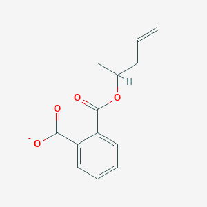 2-{[(Pent-4-en-2-yl)oxy]carbonyl}benzoate