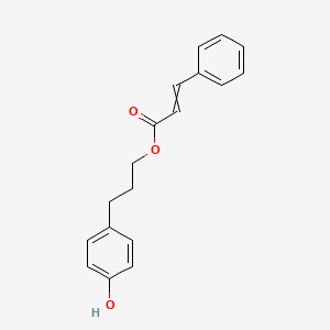 3-(4-Hydroxyphenyl)propyl 3-phenylprop-2-enoate