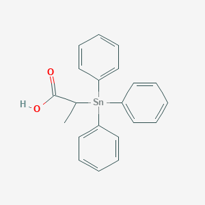 2-(Triphenylstannyl)propanoic acid