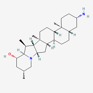 molecular formula C27H46N2O B14492353 Solanogantine CAS No. 63785-19-3