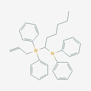 molecular formula C33H37Si2 B14492368 CID 78065075 