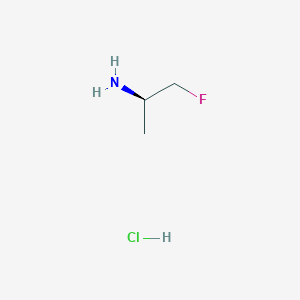 B1449289 (R)-1-Fluoro-2-propylamine Hydrochloride CAS No. 273734-17-1
