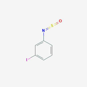 1-Iodo-3-[(oxo-lambda~4~-sulfanylidene)amino]benzene