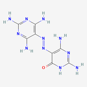 2,6-Diamino-5-[2-(2,4,6-triaminopyrimidin-5-yl)hydrazinylidene]pyrimidin-4(5H)-one