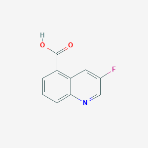 B1449302 3-Fluoroquinoline-5-carboxylic acid CAS No. 1824050-94-3