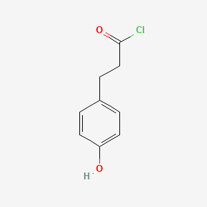 molecular formula C9H9ClO2 B1449315 3-(4-Hydroxyphenyl)propanoyl chloride CAS No. 66628-99-7