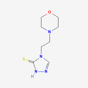 4-[2-(Morpholin-4-yl)ethyl]-2,4-dihydro-3H-1,2,4-triazole-3-thione