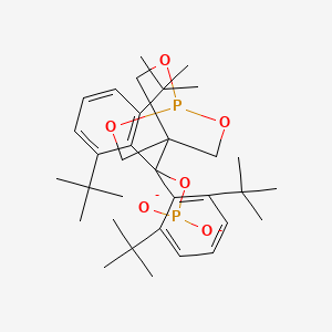 [Bis(2,6-ditert-butylphenyl)-(2,6,7-trioxa-1-phosphabicyclo[2.2.2]octan-4-yl)methyl] phosphite