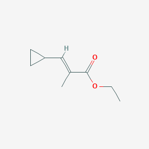 Ethyl 3-cyclopropyl-2-methylacrylate