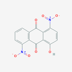 4-Hydroxy-1,5-dinitroanthracene-9,10-dione