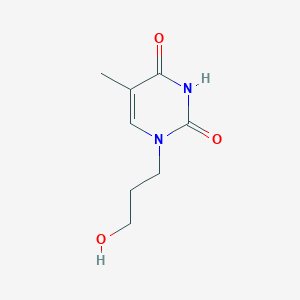 1-(3-Hydroxypropyl)-5-methylpyrimidine-2,4(1H,3H)-dione