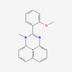 Perimidine, 2-(o-methoxyphenyl)-1-methyl-