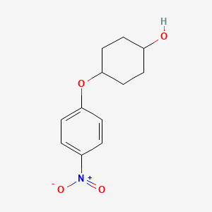 4-(4-Nitrophenoxy)cyclohexan-1-ol