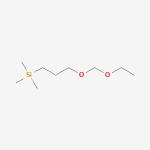 [3-(Ethoxymethoxy)propyl](trimethyl)silane