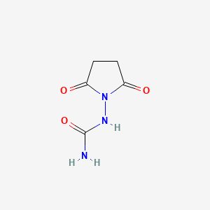 B14494472 N-(2,5-Dioxopyrrolidin-1-yl)urea CAS No. 63770-74-1