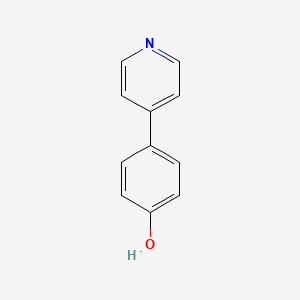 molecular formula C11H9NO B1449480 4-(Pyridin-4-yl)phenol CAS No. 77409-99-5