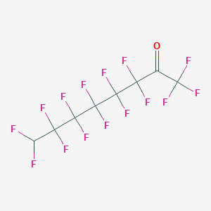 B14494819 1,1,1,3,3,4,4,5,5,6,6,7,7,8,8-Pentadecafluorooctan-2-one CAS No. 63703-12-8