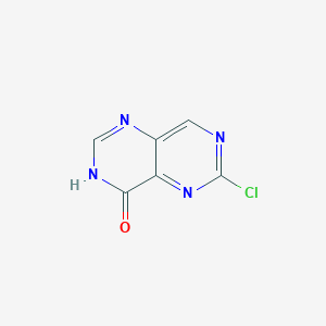 molecular formula C6H3ClN4O B1449488 6-Chloropyrimido[5,4-D]pyrimidin-4(3H)-one CAS No. 189747-31-7