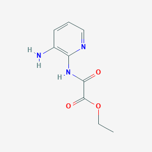 Ethyl [(3-aminopyridin-2-yl)amino](oxo)acetate