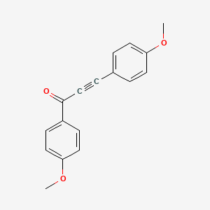 2-Propyn-1-one, 1,3-bis(4-methoxyphenyl)-