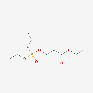 Ethyl 3-[(diethoxyphosphoryl)oxy]but-3-enoate