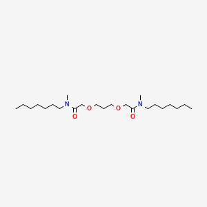 Acetamide, 2,2'-[1,3-propanediylbis(oxy)]bis[N-heptyl-N-methyl-