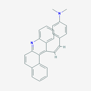 4-[(Z)-2-benzo[a]acridin-12-ylethenyl]-N,N-dimethylaniline