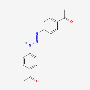 1,1'-[(1e)-Triaz-1-ene-1,3-diyldibenzene-4,1-diyl]diethanone