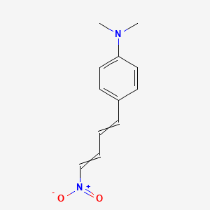 N,N-Dimethyl-4-(4-nitrobuta-1,3-dien-1-yl)aniline