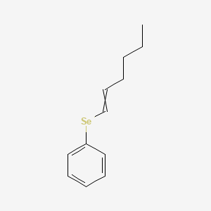 Hex-1-enylselanylbenzene