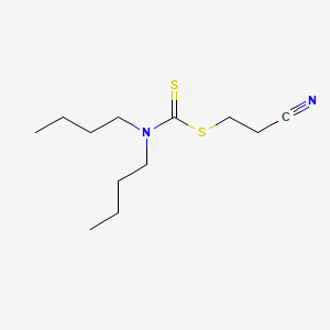 2-Cyanoethyl dibutyldithiocarbamate