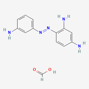 m-Phenylenediamine, 4-((m-aminophenyl)azo)-, monoformate