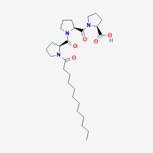 1-Dodecanoyl-L-prolyl-L-prolyl-L-proline