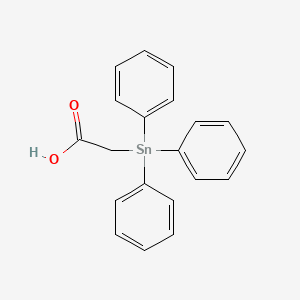 Acetic acid, 2-(triphenylstannyl)-