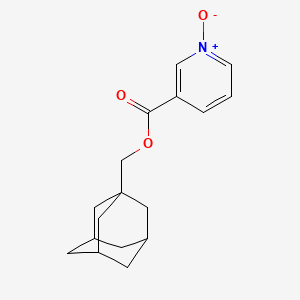 1-Adamantylmethyl nicotinate N-oxide