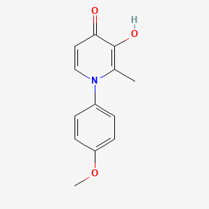 3-Hydroxy-1-(4-methoxyphenyl)-2-methylpyridin-4(1H)-one