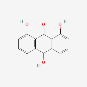 9(10H)-Anthracenone, 1,8,10-trihydroxy-