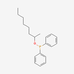 B14495243 Octan-2-YL diphenylphosphinite CAS No. 63543-81-7