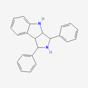 1,3-Diphenyl-1,2,3,3a,4,8b-hexahydropyrrolo[3,4-b]indole