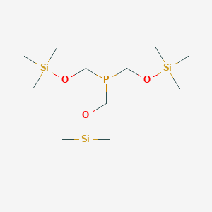 Phosphine, tris[[(trimethylsilyl)oxy]methyl]-