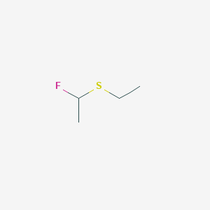 1-(Ethylsulfanyl)-1-fluoroethane