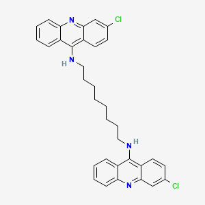 N,N'-Bis(3-chloro-9-acridinyl)-1,8-octanediamine