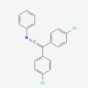 2,2-Bis(4-chlorophenyl)-N-phenylethen-1-imine