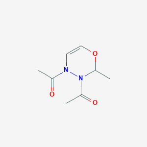 1,1'-(2-Methyl-2H-1,3,4-oxadiazine-3,4-diyl)di(ethan-1-one)