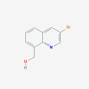 molecular formula C10H8BrNO B1449584 (3-溴喹啉-8-基)甲醇 CAS No. 1893895-02-7