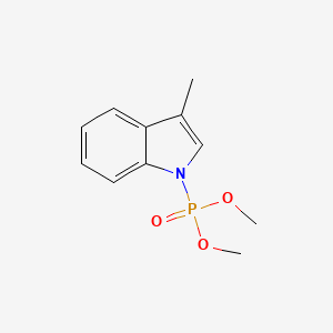 Dimethyl (3-methyl-1H-indol-1-yl)phosphonate