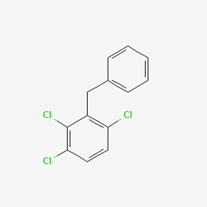 Benzene, 1,2,4-trichloro-3-(phenylmethyl)-